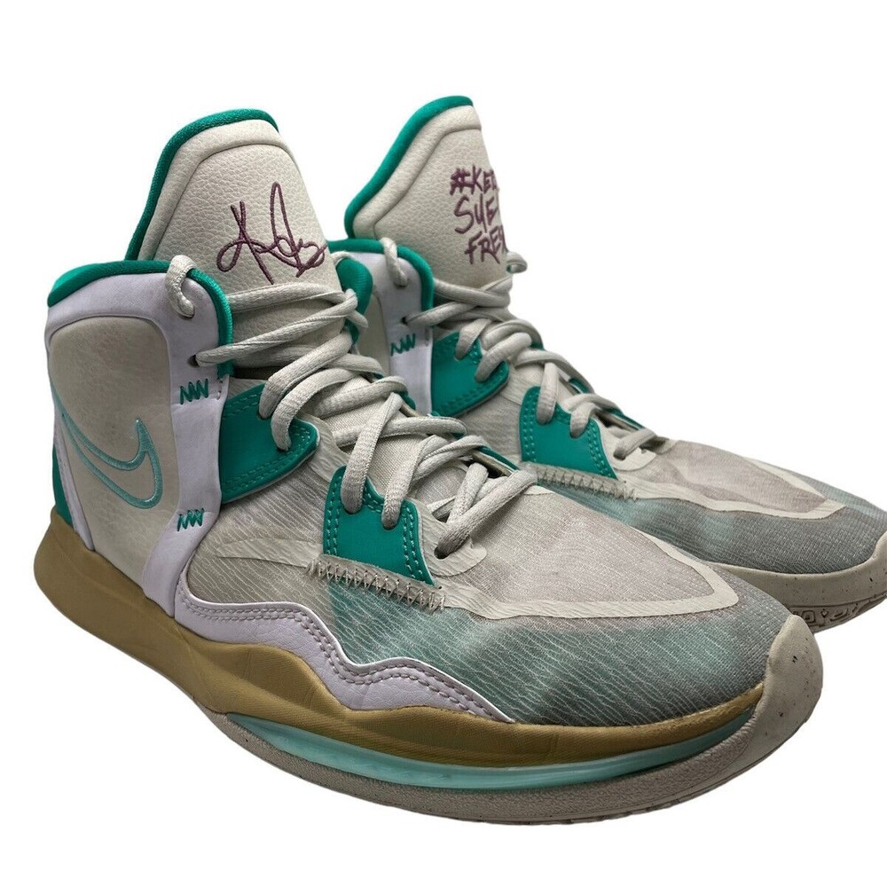 Nike Kyrie Infinity Sea Glass/Dynamic Turq DD0334-002 Shoes/Sneakers Size 7Y